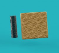 STL file Rustic stone wall texture roller 🔧・3D printer design to  download・Cults