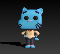 Gumball from The Amazing World of Gumball by perridan, Download free STL  model
