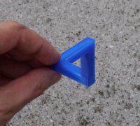 3D Printed Penrose Triangle 