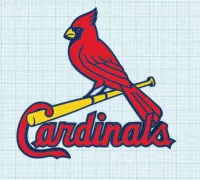 St. Louis Cardinals Major League Baseball 3D Print Aloha Hawaiian