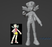 3D file Pokemon Trainer Red 🐉・Design to download and 3D print・Cults