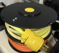 spring auto rewind cable reel 3D Models to Print - yeggi