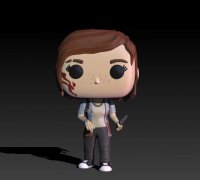 STL file Ellie The last of us Part 1 & 2 🧟・Design to download and 3D  print・Cults