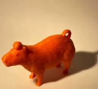 STL file Capybara keychain 🗝️・3D printable design to download・Cults
