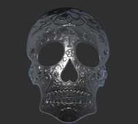 STL file Skull King 💀・3D printer design to download・Cults