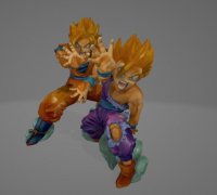 Goku Kamehameha 3D model