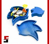 STL file Sonic・3D printer design to download・Cults