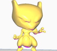 STL file MewTwo Armor Pokemon 🐉・3D printer design to download・Cults