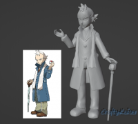 STL file Pokemon Kanto Gym Leader LtSurge 🐉・Template to download and 3D  print・Cults