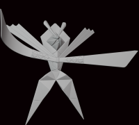 STL file Pokemon Kartana 🐉・3D print object to download・Cults
