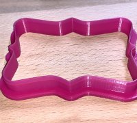 Archivo 3D gratuito Vintage frames cookie cutter set x4 - marcos vintage  cortantes set x4 🍪・Objeto para descargar e imprimir en 3D・Cults