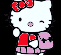 stl 3d hello kitty 3D Models to Print - yeggi - page 21