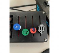 Slider fader knob for Soundcraft,Yamaha mixer by Jochem