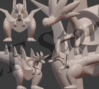 STL file All Pokemon types Keyrings [v1] 🐉・3D printing design to