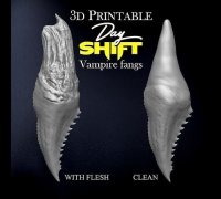 STL file vampire rose wall art vampire fangs wall decor 🧛・3D print model  to download・Cults