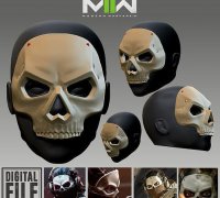 cod ghost mask 3D Models to Print - yeggi