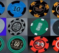 STL file CASINO WATCH - POKER 🎰・Template to download and 3D print・Cults
