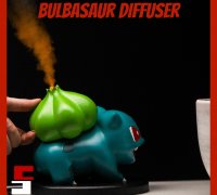 Free STL file 001 Bulbasaur pixel art 🎨・3D printer model to download・Cults