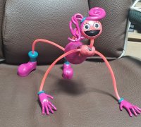 STL file Mommy long legs figure 🕷️・3D printing template to