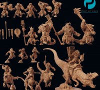 brug tricky dynasti lizardmen seraphon stegadon" 3D Models to Print - yeggi