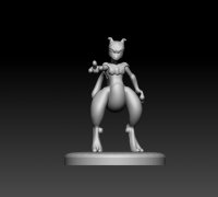 STL file Mega Mewtwo X - POKÉMON FIGURINE - POKÉMON UNITE 🐉・3D printable  model to download・Cults