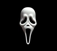 STL file Scream KNB Mask 🎨・3D print design to download・Cults