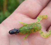 frog fishing lure mold 3D Models to Print - yeggi
