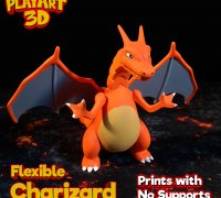STL file POKEMON - CHARIZARD 🐉・3D printable model to download・Cults