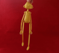 3D Printable Guillermo, el Puppet by Stlflix