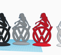 logo stl volkswagen 3D Models to Print - yeggi - page 7
