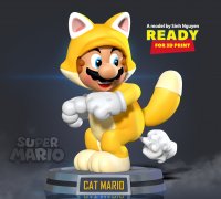 Cat Mario (Movie) Bobble head