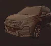 Chevrolet Captiva 2021 3D-Modell - Herunterladen Fahrzeuge on