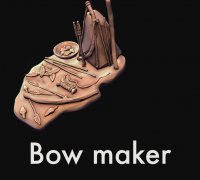 Christmas present bow maker by 3Ddy, Download free STL model
