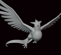 STL file Articuno Galar SLA 🐉・Model to download and 3D print・Cults
