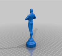 Comprare stl modello 3d Statuetta Oscar  STL - modello 3D per CNC per  macchina CNC