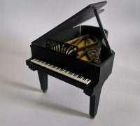Free STL file Piano 🎨・3D printer model to download・Cults