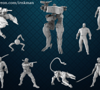 STL file Jetstream Sam (Metal Gear Rising) ⚙️・3D printer model to  download・Cults