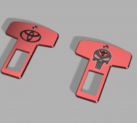 Free OBJ file Seatbelt stopper keeps your buckle up! ⬆️・Object to download  and to 3D print・Cults