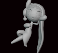 Meloetta Cookie Cutter (Pokemon Go) by cmar, Download free STL model