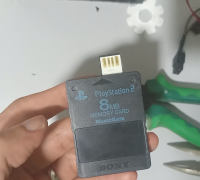 PS2 - PlayStation Memory Card Labels Printout