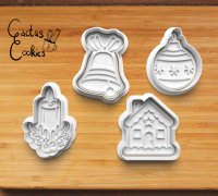 christmas cookie cutter 3D Models to Print - yeggi - page 7