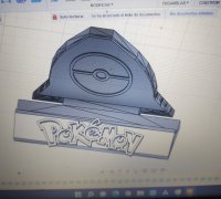 Free OBJ file SIMPLE POKEMON CARD DISPLAY STAND 🐉・3D printer