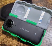 STL file Insta 360 X3 Travel Case Fits 120cm Selfie Stick + Fit