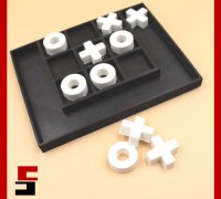 3D Tic Tac Toe Multi-level Strategy Game Printable 2 