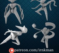 Free STL file Deoxys jojo pose・3D printing model to download・Cults