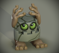 STL file Pompom- My Singing Monsters 👹・3D printing idea to download・Cults