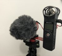 STL file Geloso G257 Microphone Adapter Support for Shock Mount - Geloso  G257 Microphone Recorder Adapter Support for Shock Mount 🎤・Model to  download and 3D print・Cults