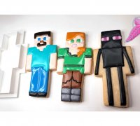 STL file Pack of 3 Glasses MINECRAFT, WARDEN, STEVE, CREEPER, Glass 👓・3D  printable model to download・Cults