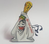 STL file World Cup Mascot・Model to download and 3D print・Cults
