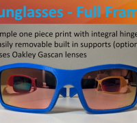 STL file Oakley Sunglasses Display 🕶️・3D print object to download・Cults
